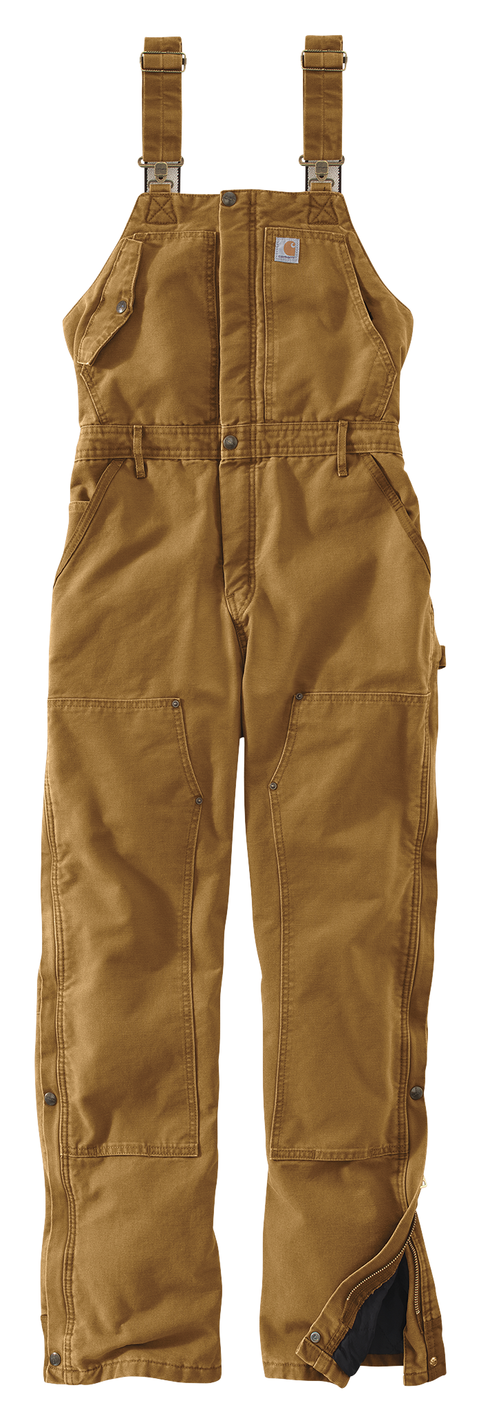 Carhartt Weathered Duck Wildwood Bib Overalls for Ladies Cabela's